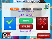play Home Maths Test