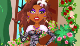 play Dress Up Clawdeen From Monster High