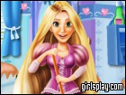 play Rapunzel Bathroom Clean Up