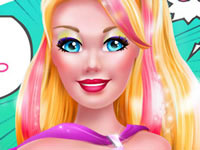 play Super Barbie Hair And Makeup