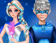 play Super Elsa Dress Up