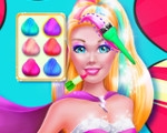 play Super Barbie Hair And Makeup