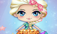 play Chibi Elsa'S Modern Makeover