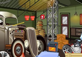 play Gracegirls Old Fire Truck Room Escape