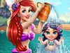 play Ariel Baby Wash