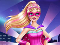 play Super Barbie Villain Defeat