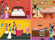 Princess Mulan Wedding Doll House
