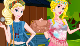 play Disney Princess Boho Dress Up