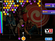 play Descendants Candy Shooter