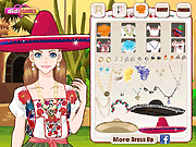 play Mexican Girl Makeup