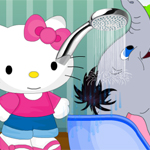 play Jumbo At Hello Kitty Hair Salon