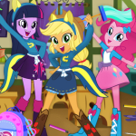 Equestria Girls Classroom Cleaning