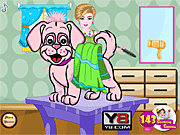 play Puppy At Barbie Hair Salon