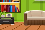 play Greenish Home Escape