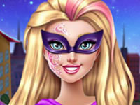 play Super Barbie Real Makeover