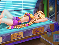 play Rapunzel Tanning Solarium