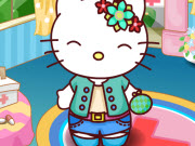 play Hello Kitty Bike Accident