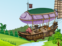 play Flying Ship Escape