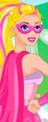 play Super Barbie Birthday Cake