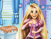 Rapunzel Bathroom Clean-Up