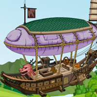 play Flying Ship Escape