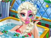 Elsa Christmas Spa Bath