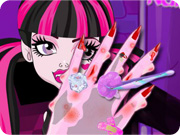 Draculaura Nail Surgery