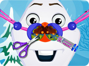 play Olaf Nose Doctor