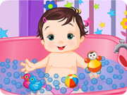 Funny Baby Bath