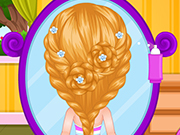 play Baby Barbie Flower Braids