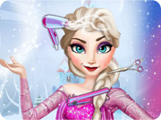 play Elsa Hair Salon