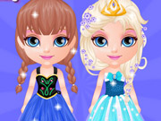 play Baby Barbie Frozen Party