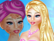 play Barbie Skin Treatment