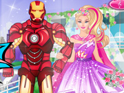 play Barbie Superhero Wedding