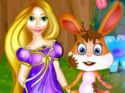 play Rapunzel Pet Care