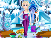 play Elsa Ice Garden