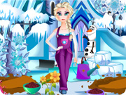 play Elsa Ice Garden