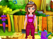 play Sofia The First Gardening