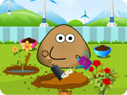 play Pou Gardener