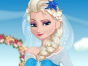 play Elsa Bride Cooking Wedding Dish