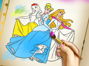 play Princess Coloring Book