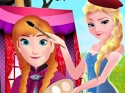 play Elsa Painting Anna