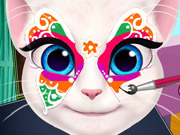 play Talking Angela Face Painting