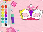 play Barbie Mask Designer