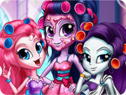 play Canterlot Girls Real Makeover