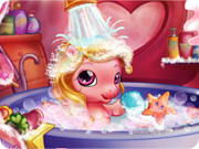 play Baby Pony Bath