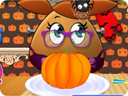 play Pou Girl Pumpkin Pie