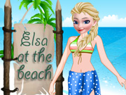 Elsa At The Beach