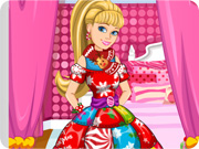 play Barbie Christmas Patchwork Dress