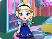 play Baby Elsa Room Decoration